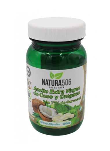 Aceite Extra Virgen de Coco y Orégano